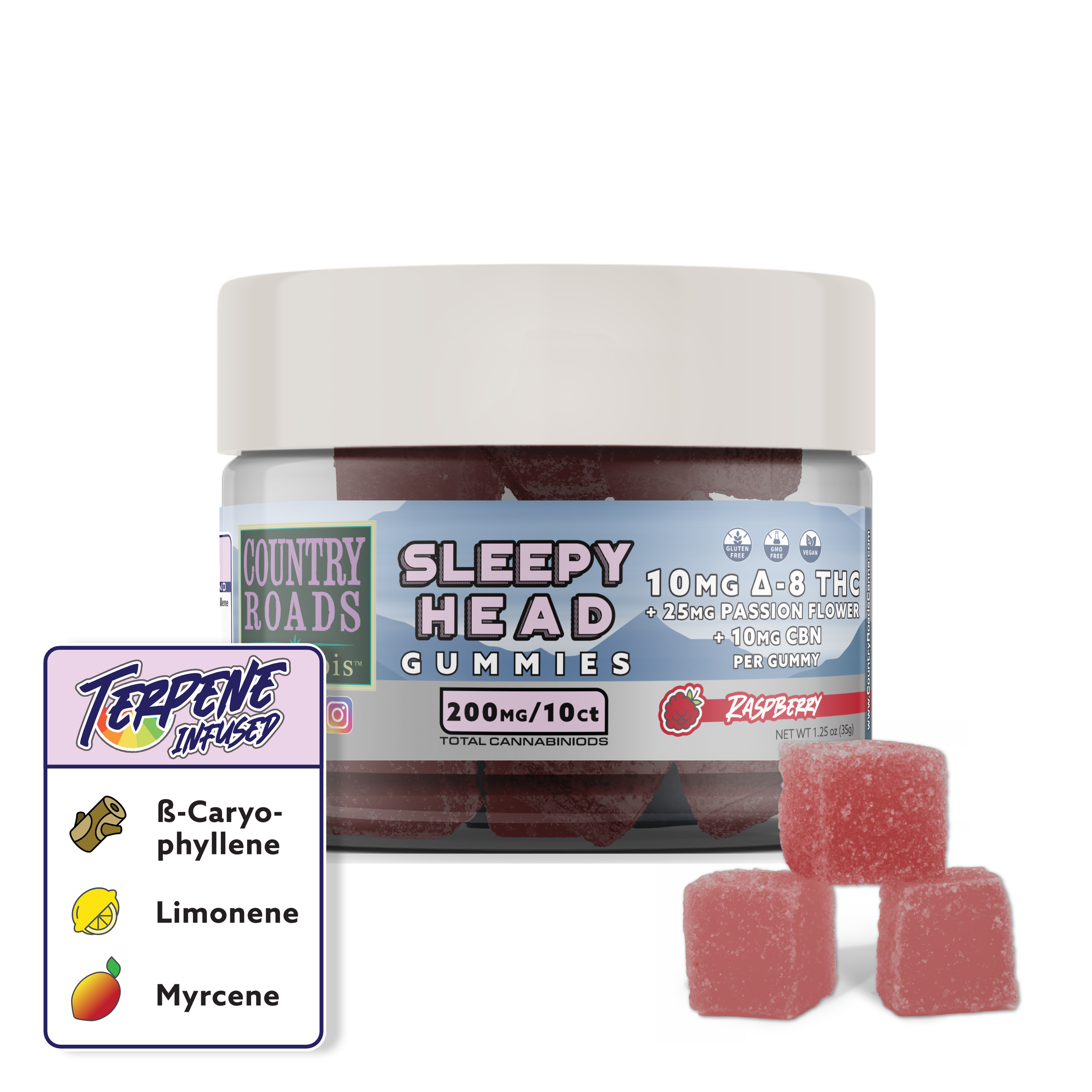 CNPBerry 1,0ml最高品質CBP CRDP CRDH1203 MKX Blazin Blue Raspberry Deep Sleep Gummies 200mg Rec