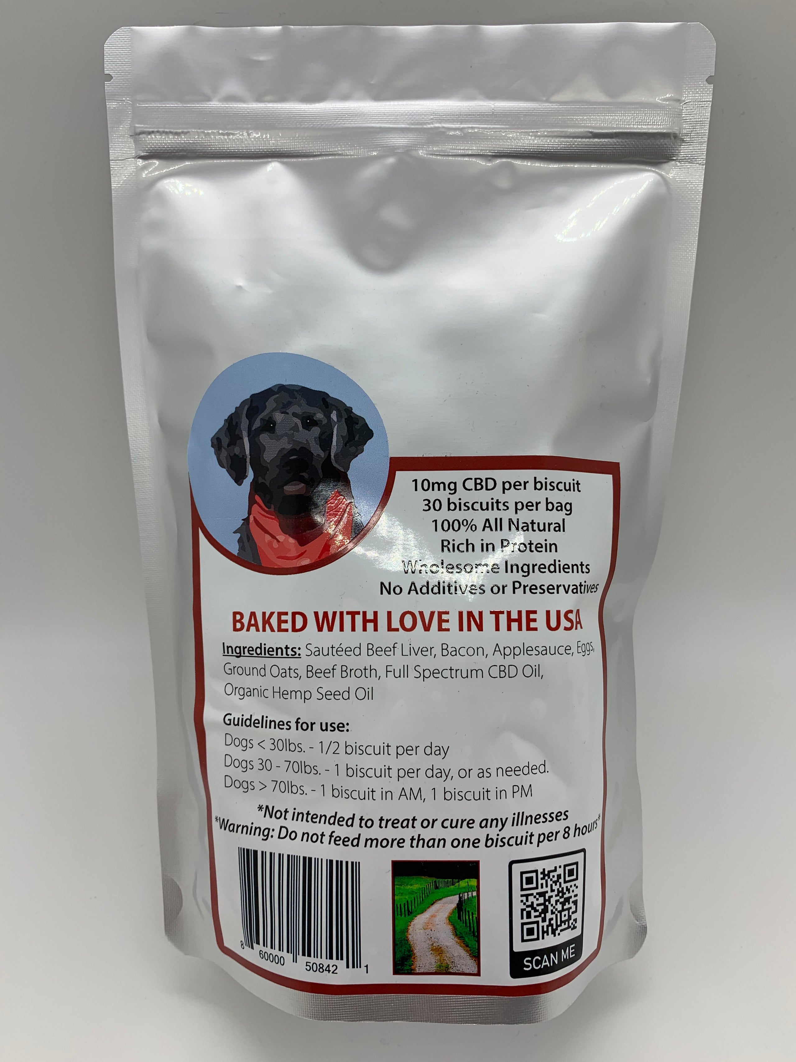 Meat Lovers CBD Dog Treats from Country Roads Cannabis Country