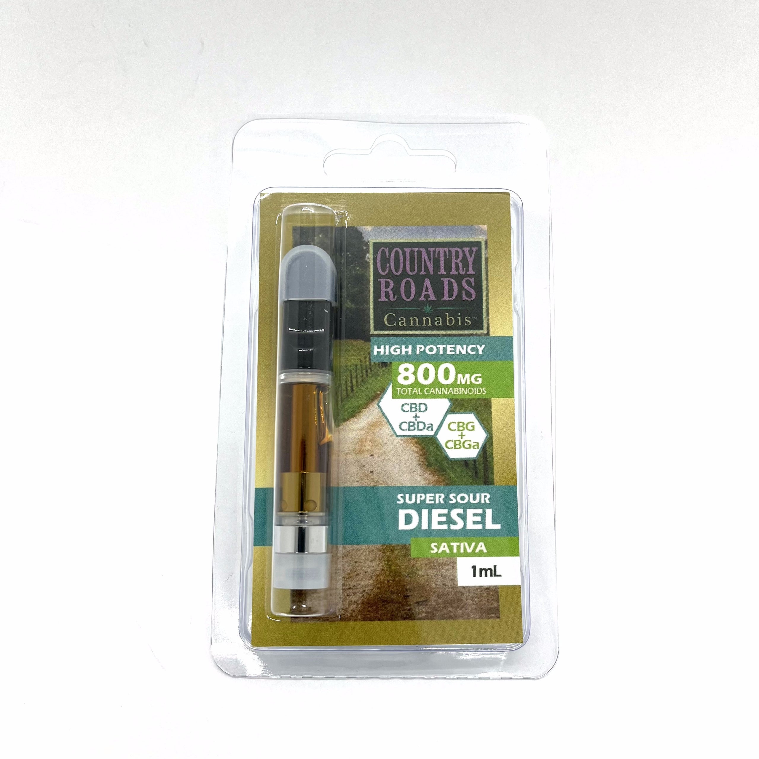 Clarity Full Spectrum CBD Vape Cartridge From Country Roads Cannabis |  Country Roads Health and Wellness
